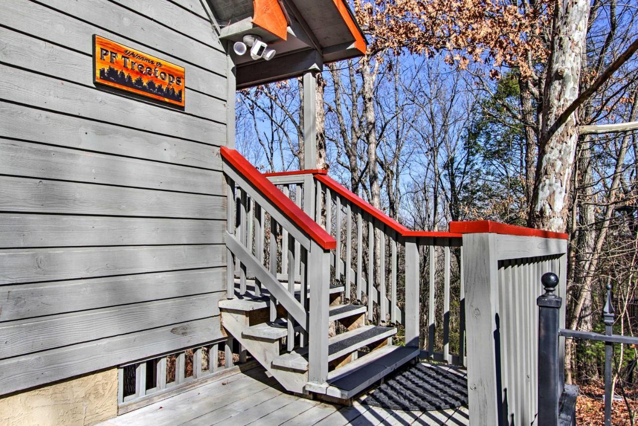 Smoky Mountain Cabin With Deck And Hot Tub! Pigeon Forge Kültér fotó